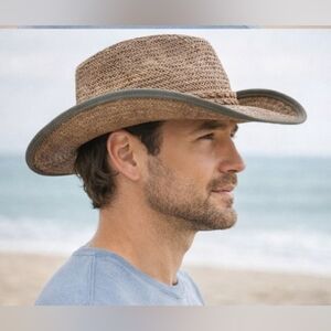 Summer Club Woven Straw Cowboy Hat | Made in Australia | 22” CC